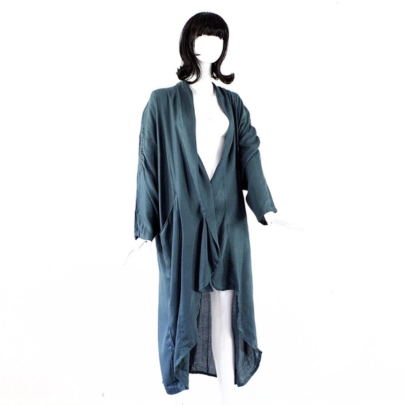 VTG 80's ZINDAH India Handwoven Rayon Blazer - Picture 2 of 7